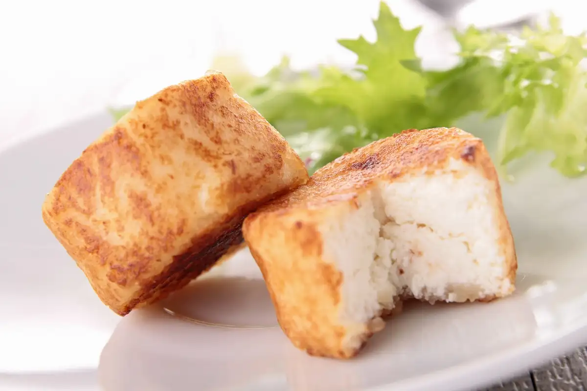 Le petit pané chèvre chaud